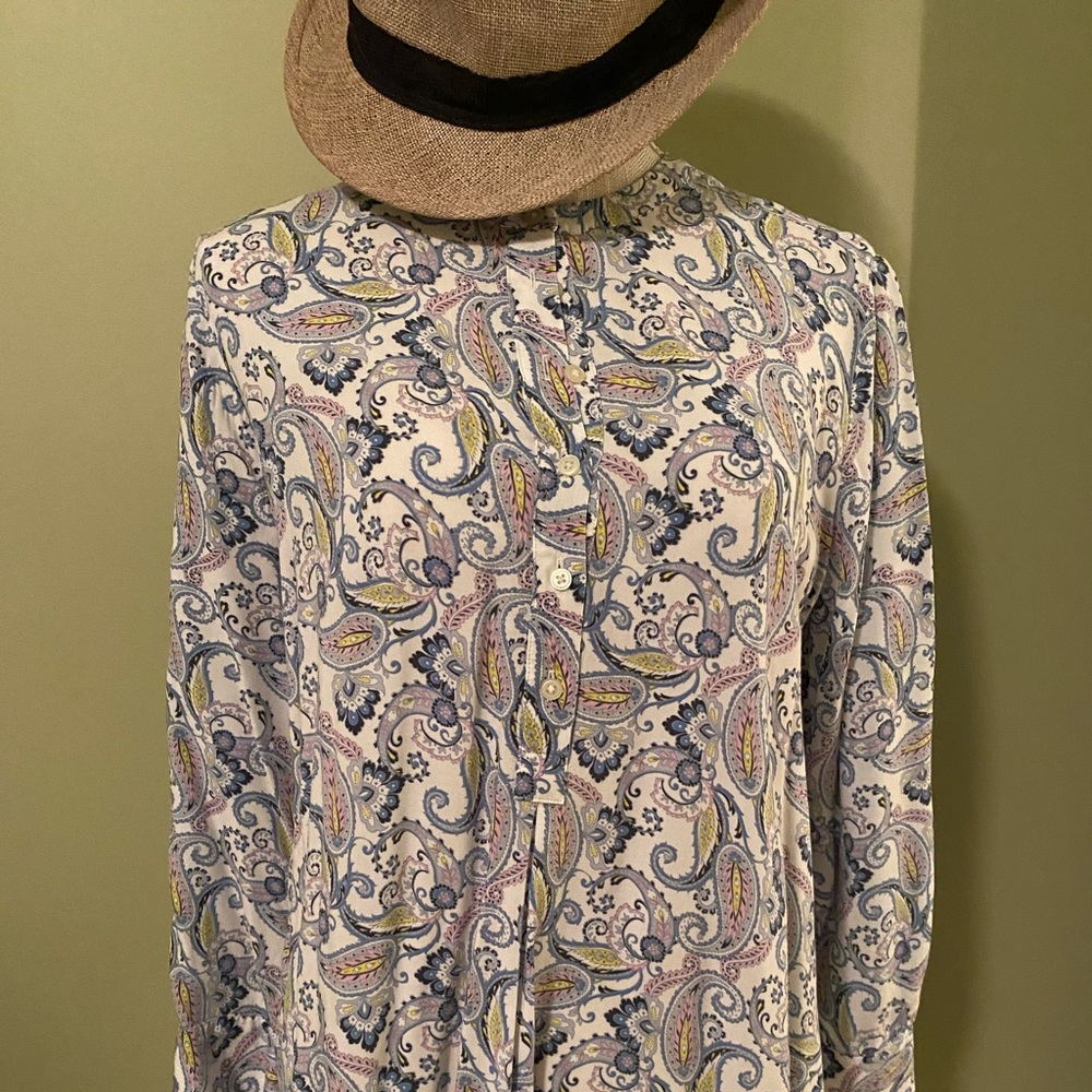 Lost mauve & light blue tunic - size MP